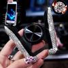 Car Phone Holder Diamond Crystal Car Air Vent Mount Clip Mobile Phone Holder Stand in Auto Bracket Interior Accessories