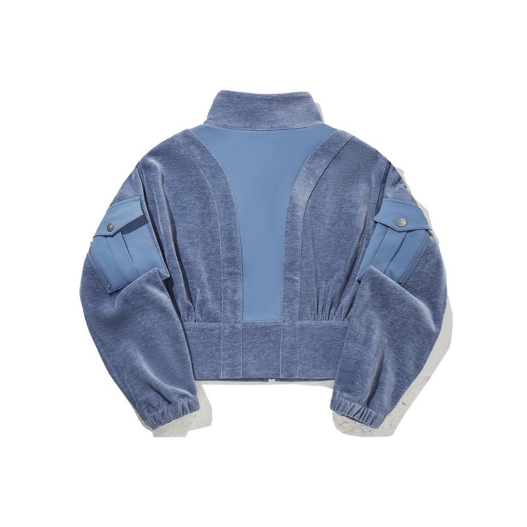 Li Ning ADSB Collaboration Loose Sports Jacket Women Jacket AFDVF78-1