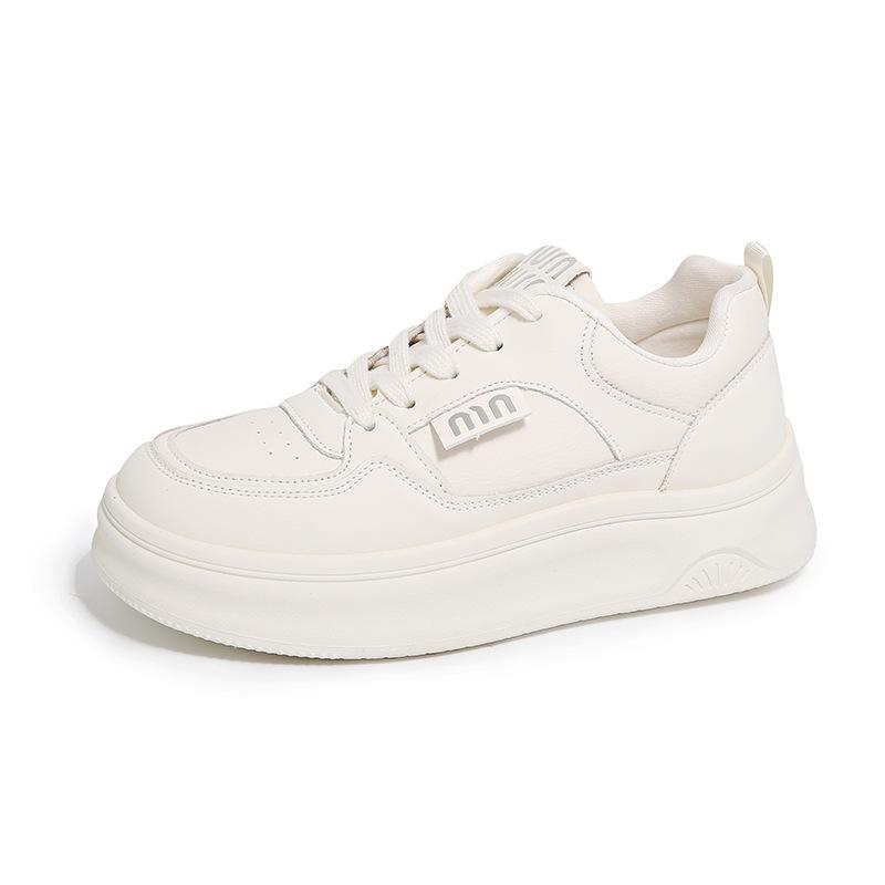 Casual Shoes 2025 Spring New Fashionable Simple and Versatile Bread Shoes Breathable and Durable Casual Women's Shoes