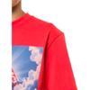 Palace Creative Print Crew Neck Short Sleeve T-Shirt Men Tops Red P16TS137