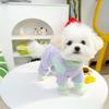 Dog Cat Clothes Spring Summer Ice Silk Cooling Mesh Four Legs Outfit Bichon Teddy Sun Protection Suit  Dog Cooling Vest Puppy