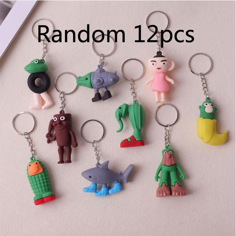 Tung Tung Tung Sahur Cutie Surpriză TungTung Sahur Breloc Pandantiv Figurină Trallelo Tralala Statuetă Rechin Lirili Larila Jucării Cadou