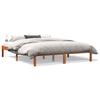 VidaXL Bed Frames Cherry Brown 160x200 Cm Solid Pine Wood 844863