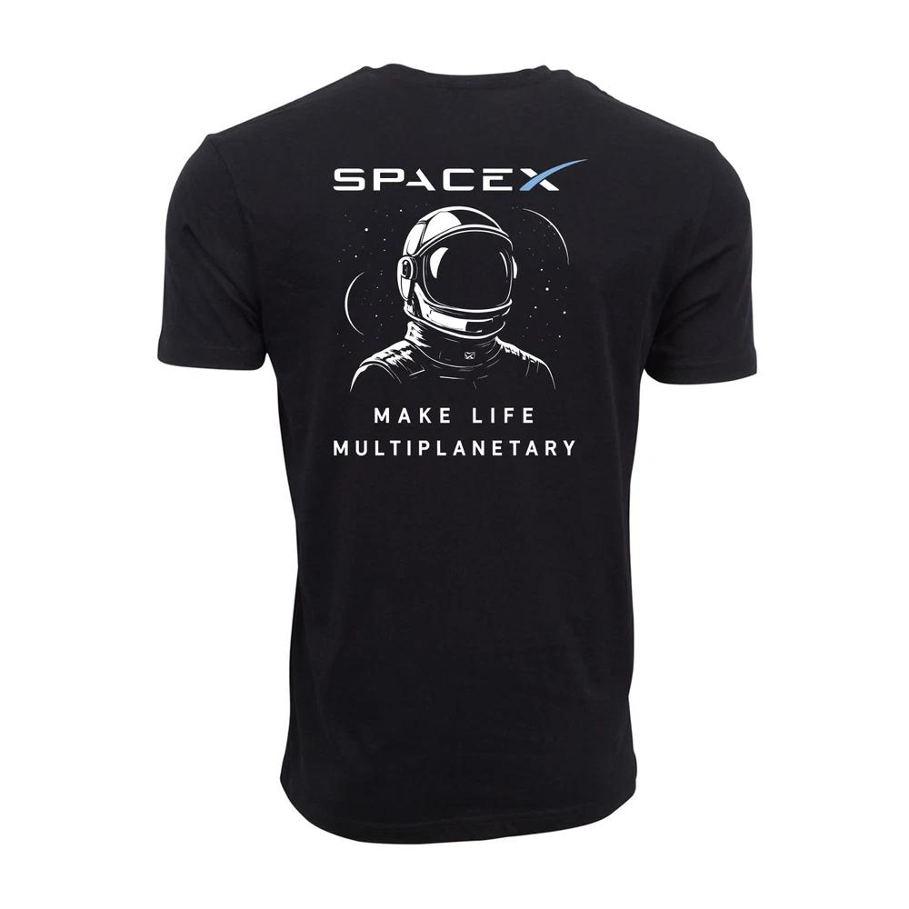 Space X Make Life Multiplanetary Graphic T Shirt S