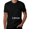 Iance (hanger Logo) T-Shirt for a Boy Kawaii Clothes Man Clothes Mens Vintage T Shirts