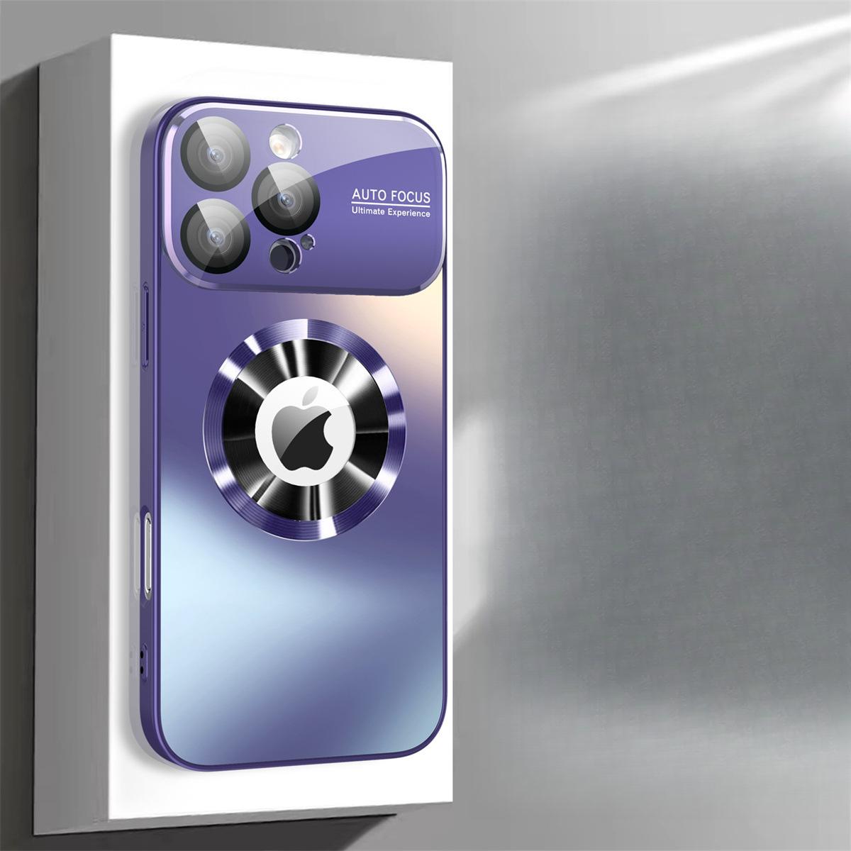 

Large Window, Missing Label, Magnetic Phone Case, Suitable for Apple 14pro Protective Case, Iphone14max Shell, 15plus Apple 11Pro