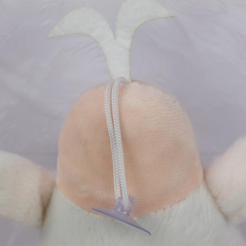 Adorable Anime Cartoon Small White Pig Brownie Buba Booba Plush Stuffed Toy For Kids