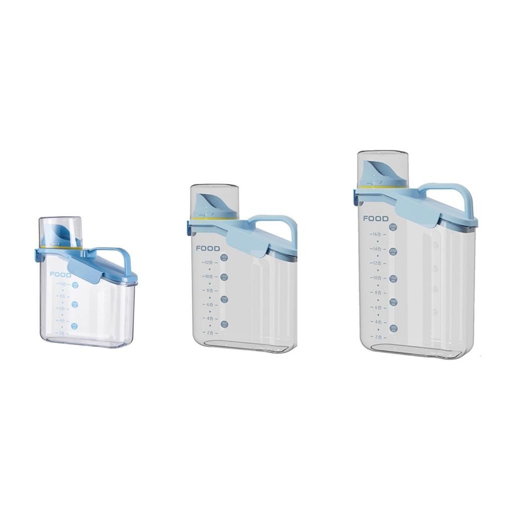 Food Storage Box Sealed Grain Large Capacity Transparent Crisper With Lid