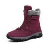 Laobaojia Unisex Winter Fleece-Lined Snow Boots
