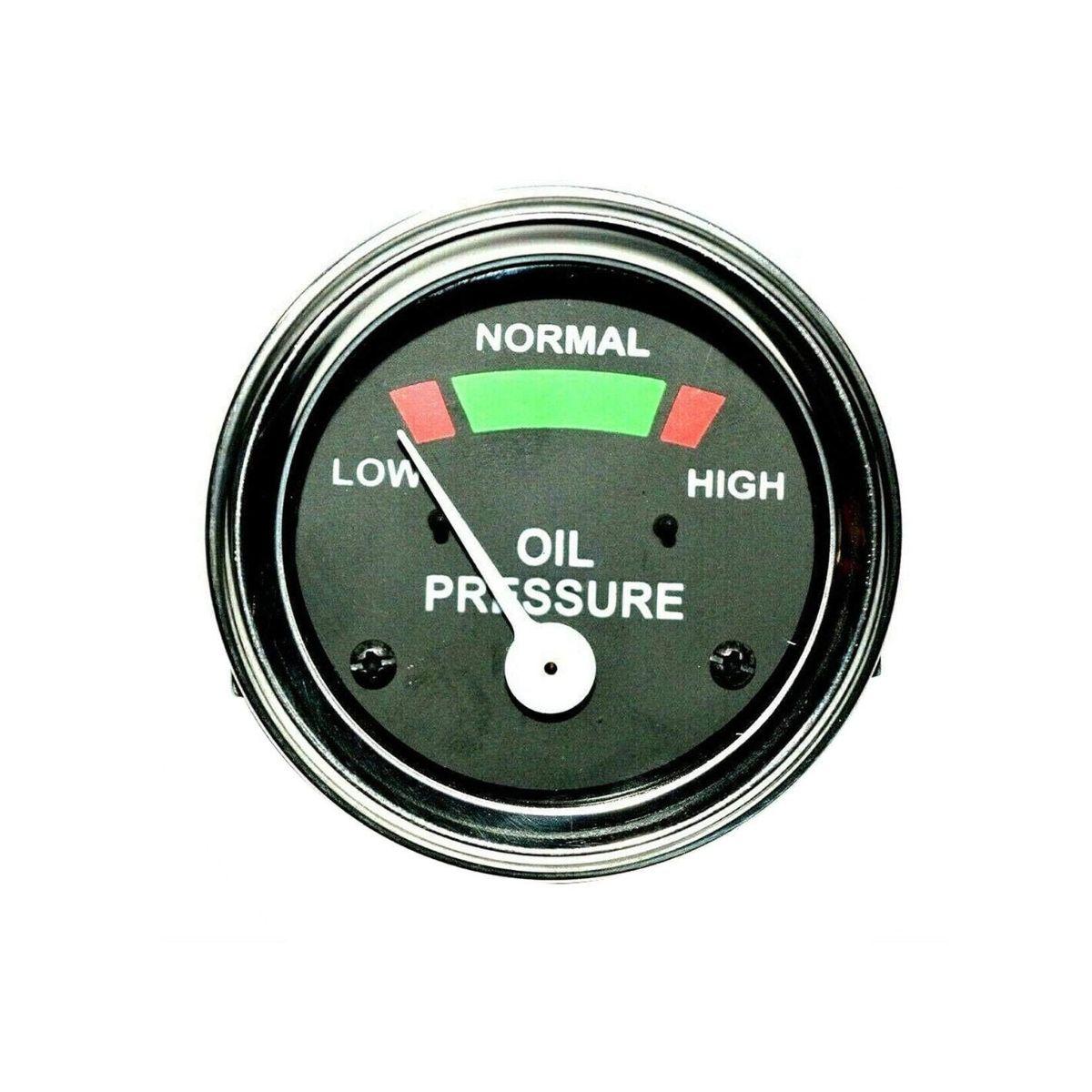 

Oil Pressure Gauge – Suitable for Massey Ferguson 35, 35X, 50, 50B, 65, 148, 165, 168, 175, 178, 185, 188 – Metal Housing, Analog Display чёрный