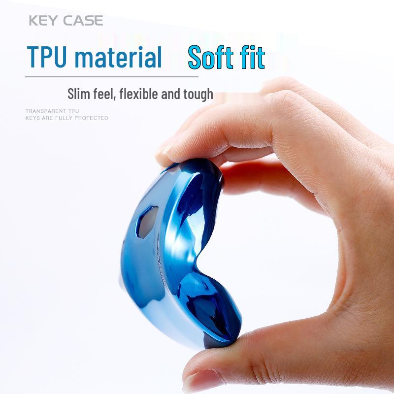 Geely Car Key Case for Emgrand GS, S1, Boyue, X3, Vision X6, King Kong X1, Borui - Half-Pack Shell