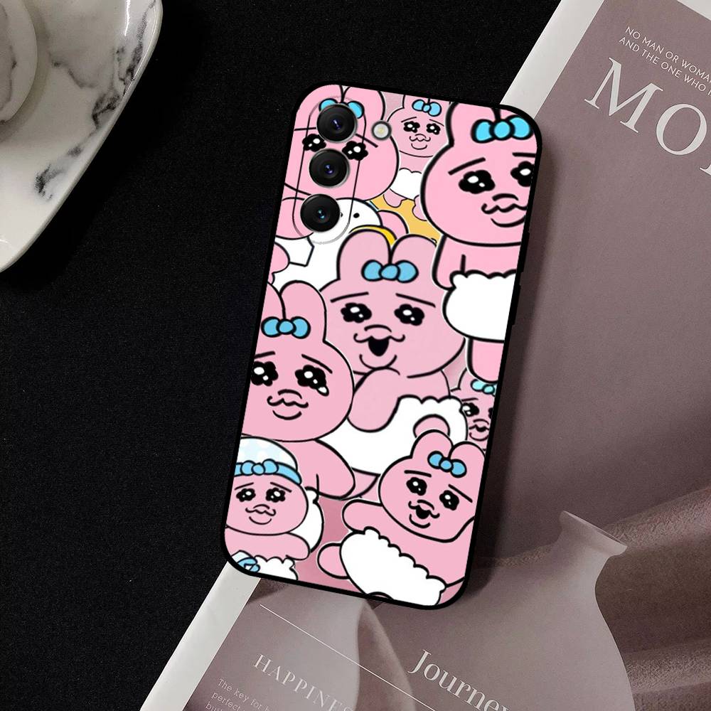 Custodia Kawaii O-OpanchuS UsagiS per Samsung Galaxy S21 S22 S23 S24ULTRA S25ULTRA FE Ultra Plus5G A52S Cover Morbida