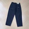 Pantaloni di Jeans Larghi Dritti da Uomo con Ricamo Cotone Lavato Stile Skateboard Jeans Casual Giovanili