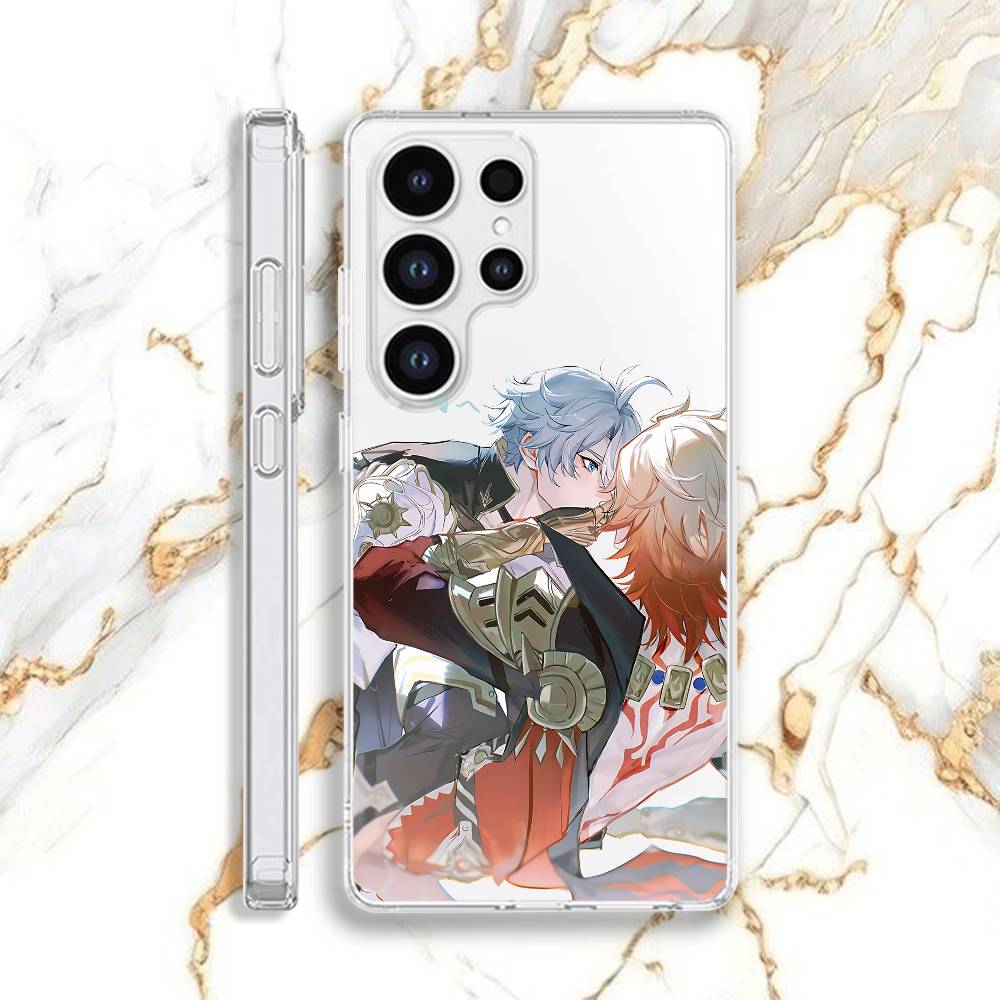

Чехол Mydei Phainon HSR для Samsung S21, S24, S30, S10, S22, S25, S23, S10, Plus, Ultra, 5G, FE, lite, Прозрачный Мягкий SamsungS22plus5G