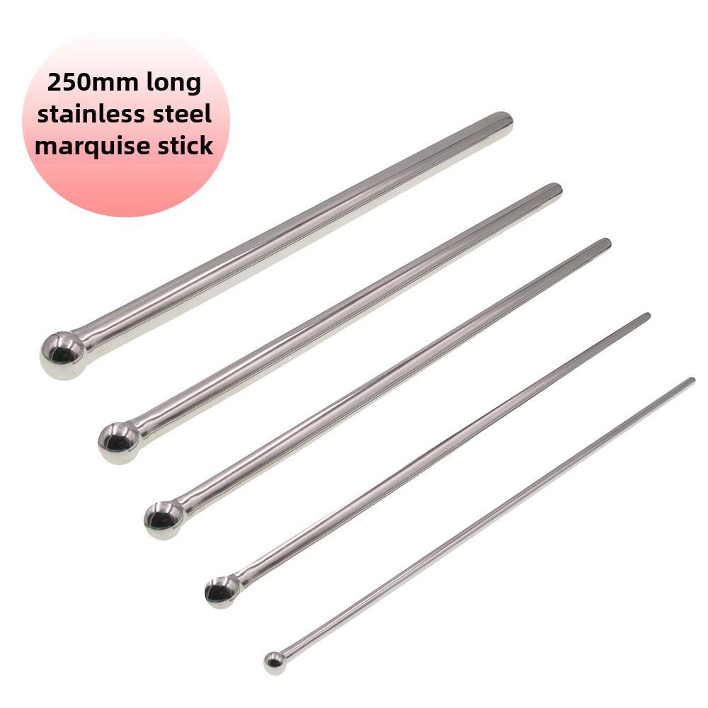 Extra langer Harnröhrenstab aus Edelstahl für Dehnung und Orgasmus 