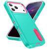 Applicable To iPhone17ProMax Defend Three-proof Mobile Phone Case Apple 16Pro Bracket 15 Anti-drop 14 Protective Case