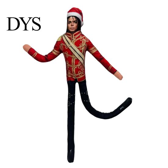 Cute Decorative Room Ornament Dance Star Plush Doll, Bendable Doll with Wire Armature, Posable Wireframe Stuffed Figure for Desk Display, Collectible