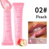 Julystar 8 Colors Long-lasting Moisturizing Color Plumping Lip Glaze Watery Transparent Mirror Hose Lip Oil