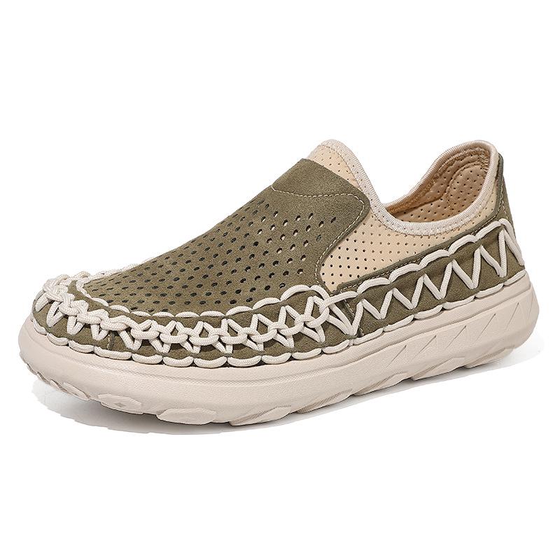 Men's Plus Size Breathable Mesh Sandals & Casual Old Beijing Running Dad Shoes