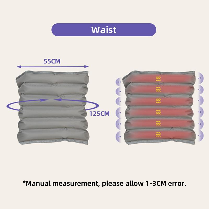 Ny oppgradering 6 hulrom Elektrisk luftkompresjon Kroppsmassasje kollisjonspute massasje for arm midje ben fot fremme blodsirkulasjonen Lindre smerte