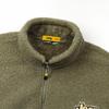 Jeep Men's Loose Fit Stand Collar Fleece Jacket