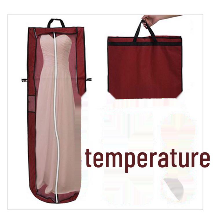 Foldable Portable Wedding Dress Dust Cover with Multi-Color & Custom Logo Printing