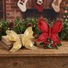 Shining Christmas Butterflies Ornaments DIY Butterfly Hanging Decor  New Year Celebration