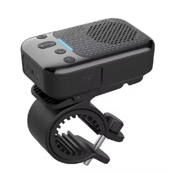 2-in-1 Portable Bluetooth Speaker Magnetic Collar Clip Bicycle Stand Sound Column IPX7 Waterproof Outdoor Sport Mini Loudspeaker