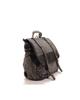 Cartable - Anthracite - Femme - Coton et Cuir - Dimensions 33x38x10 cm - Fermeture zippée