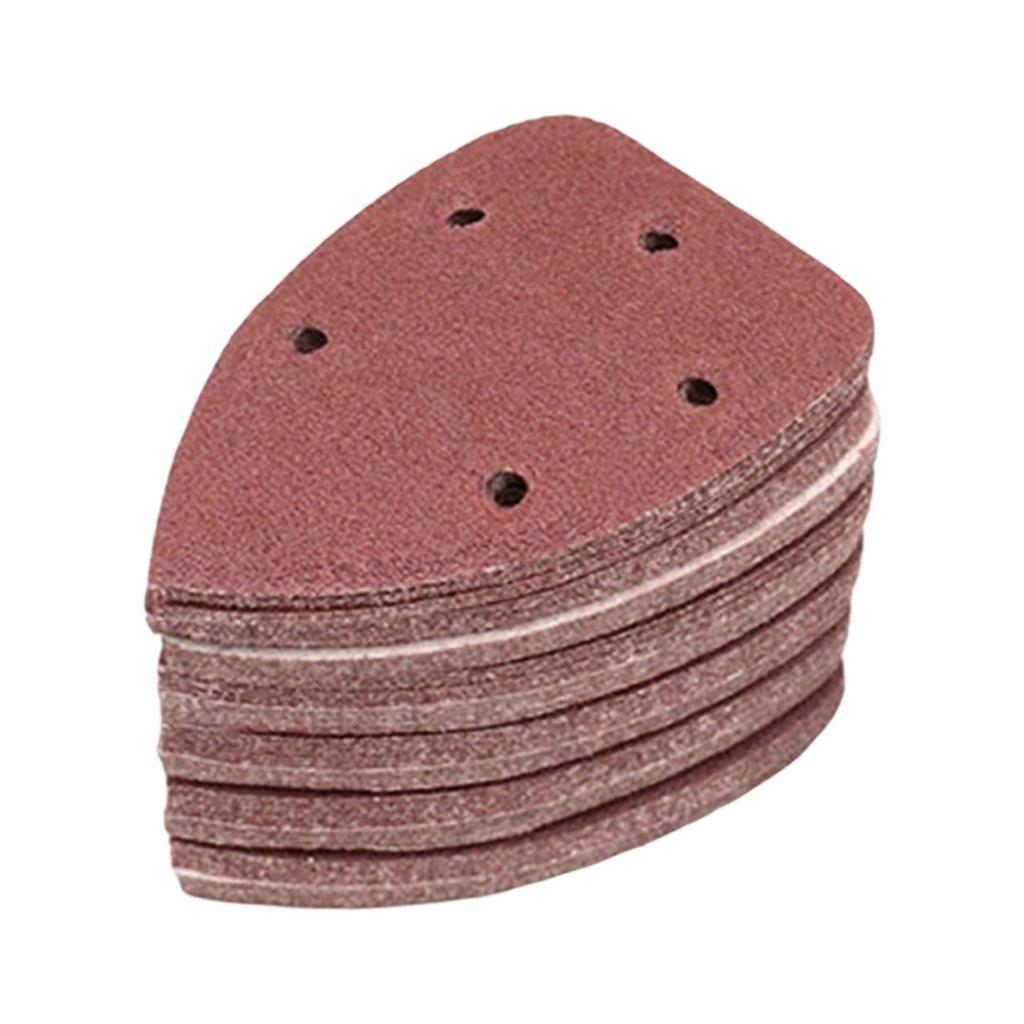 30Pcs Mouse Sander Sandpaper 5 Hole Backing Sand Sheets Abrasive Material for Wood Metal Plastic Applications