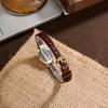 Light Luxury High-End Sense, Small And Exquisite Oval Women'S Watch, Student High-Value Retro Belt Quartz Watch