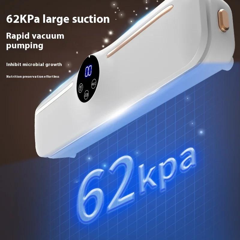 Home wireless multifunctional vacuum packaging machine, food preservation sealing machine, LCD screen automatic sealing machine