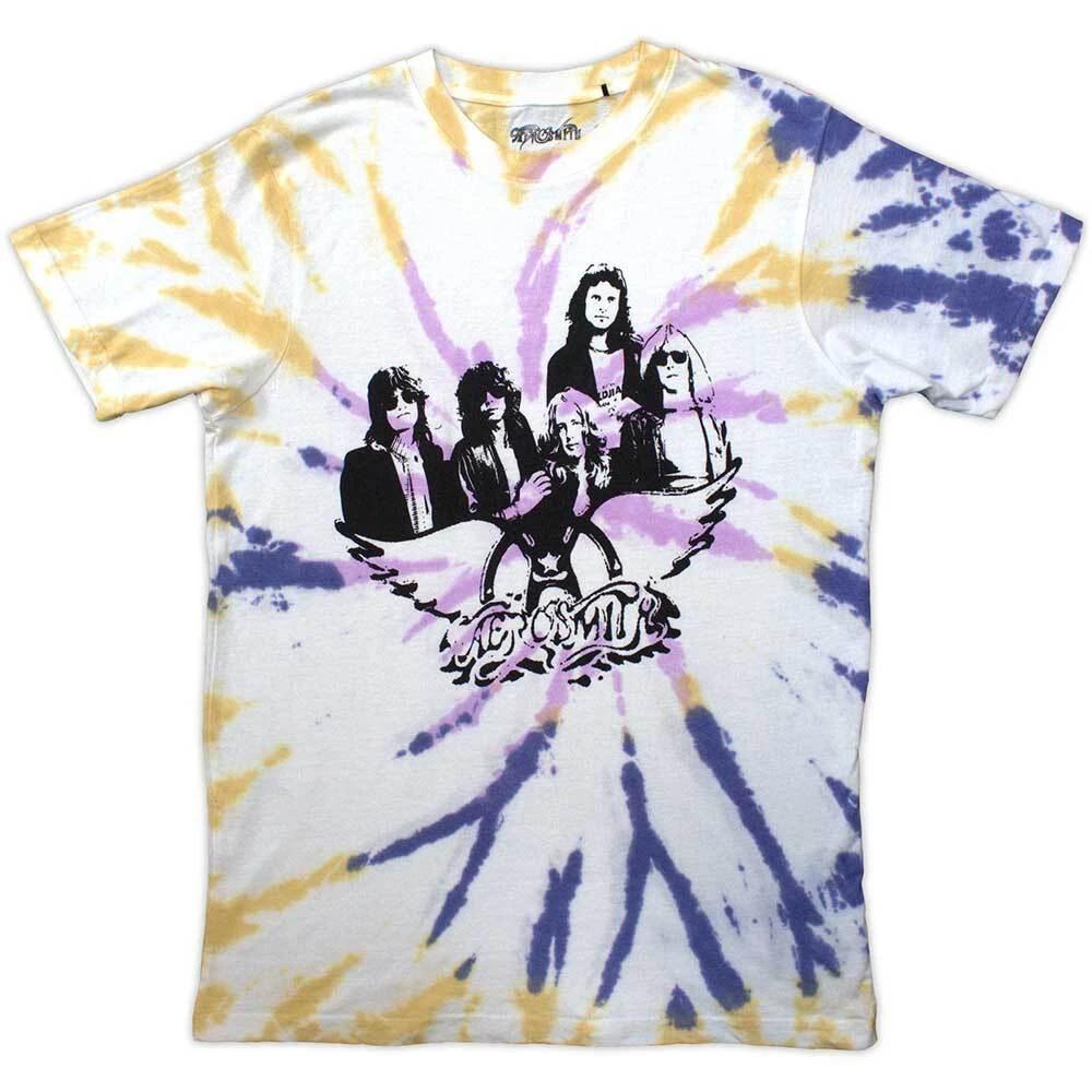 Aerosmith Unisex T-Shirt: Photo Wings (Wash Collection) (Small) 2XL