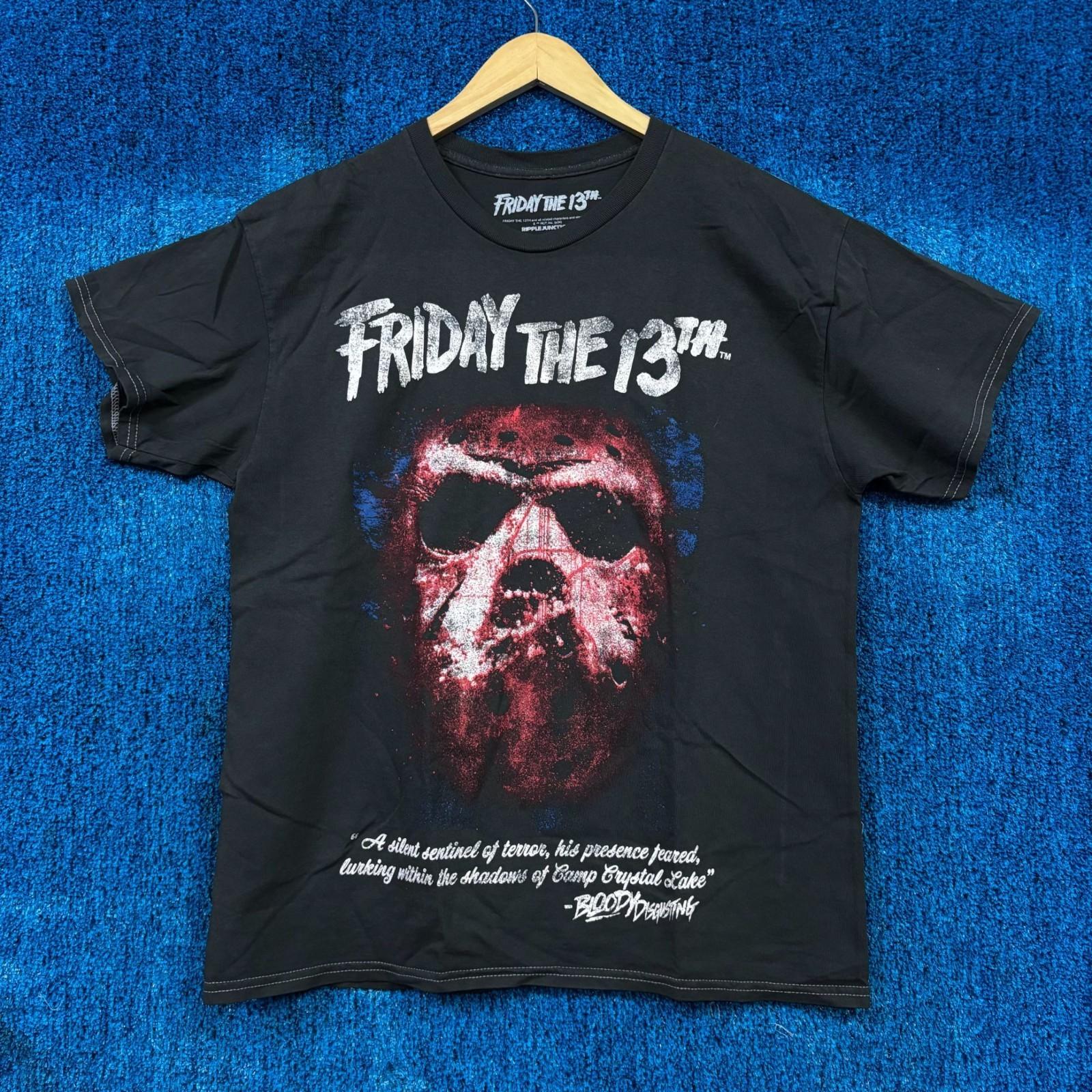 Bloody Disgusting x Friday the 13th Jason Voorhees T-Shirt Size Medium XXXXL