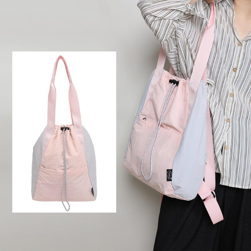 Nylon Cloth Bag Large Capacity Backpack Sports Yoga Multi-functional Leisure Travel Commuting Backpack