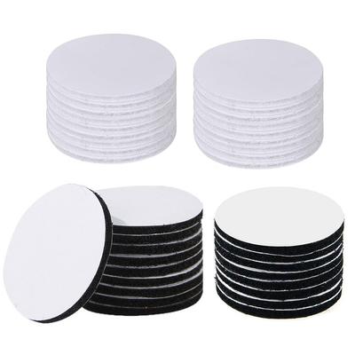 10 Paar Klebeband Klettverschluss Doppelseitiges Klebeband für Pads Teppich Teppichgreifer Befestigungsbänder Wanddekorationen