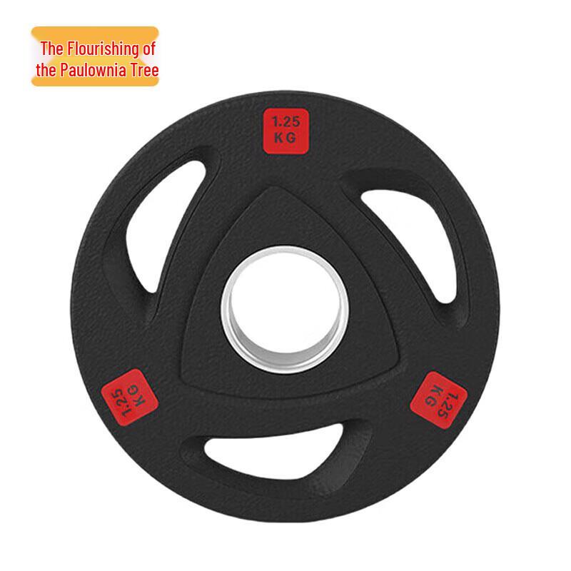 Zizhisheng Rubber Coated Cast Iron Barbell Plate