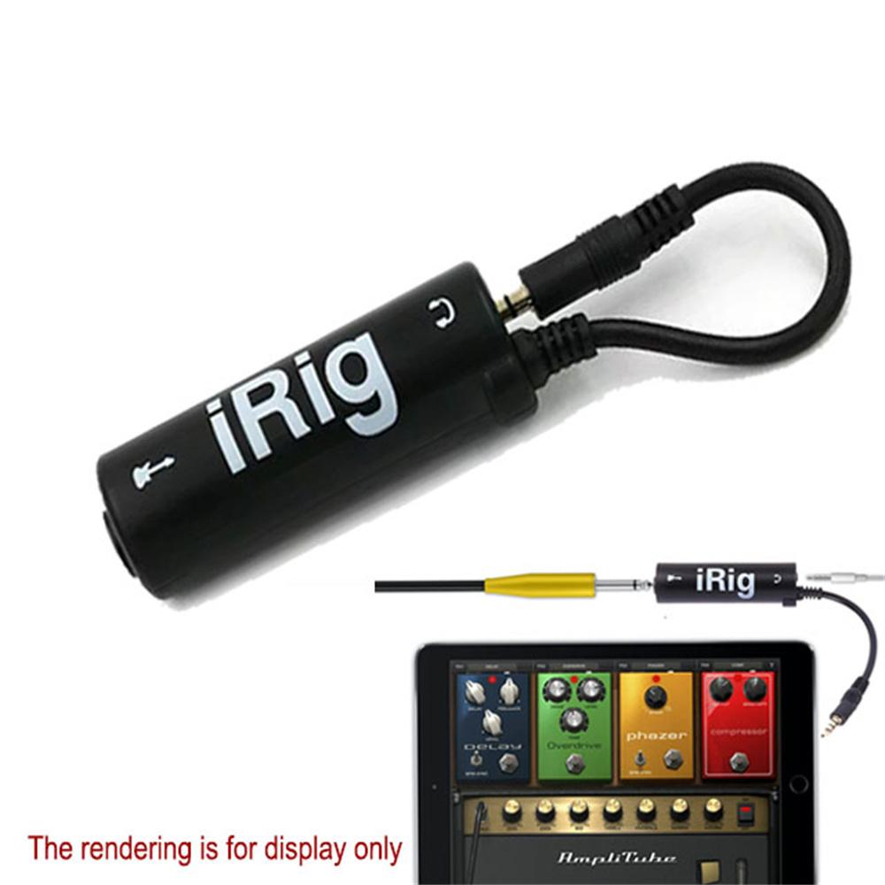 1 Pc Guitar Interface Converter 3.5mm Audio Cable with Low Background Noise, High Fidelity Frosted Anti Scratch Feature