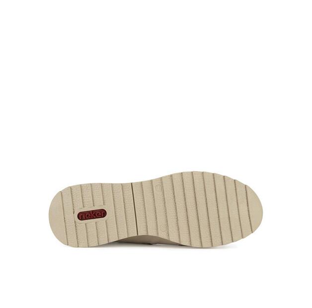 Rieker X8083-60 Beige Ankle Boots