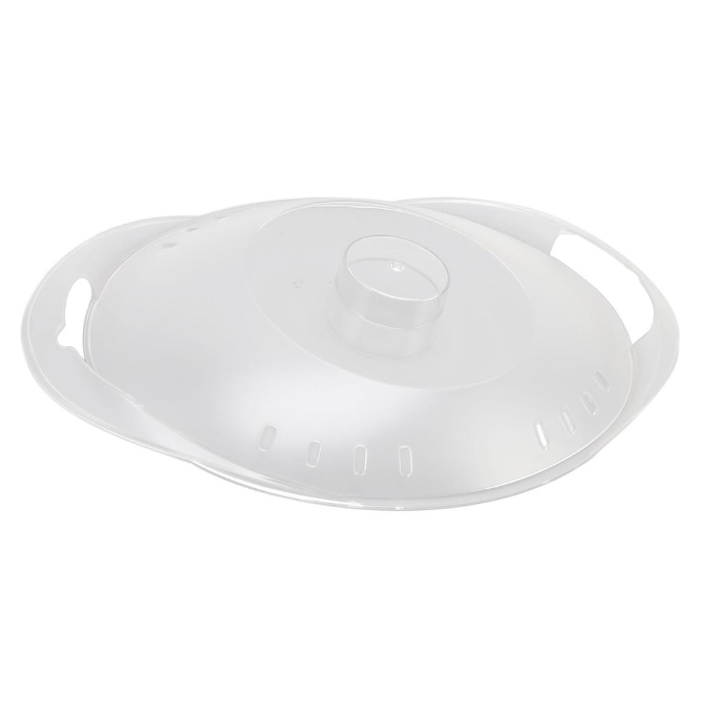Transparent Steaming Pan Cover PCTG Heat Resistant Steaming Pan Cover Food Processor Parts for