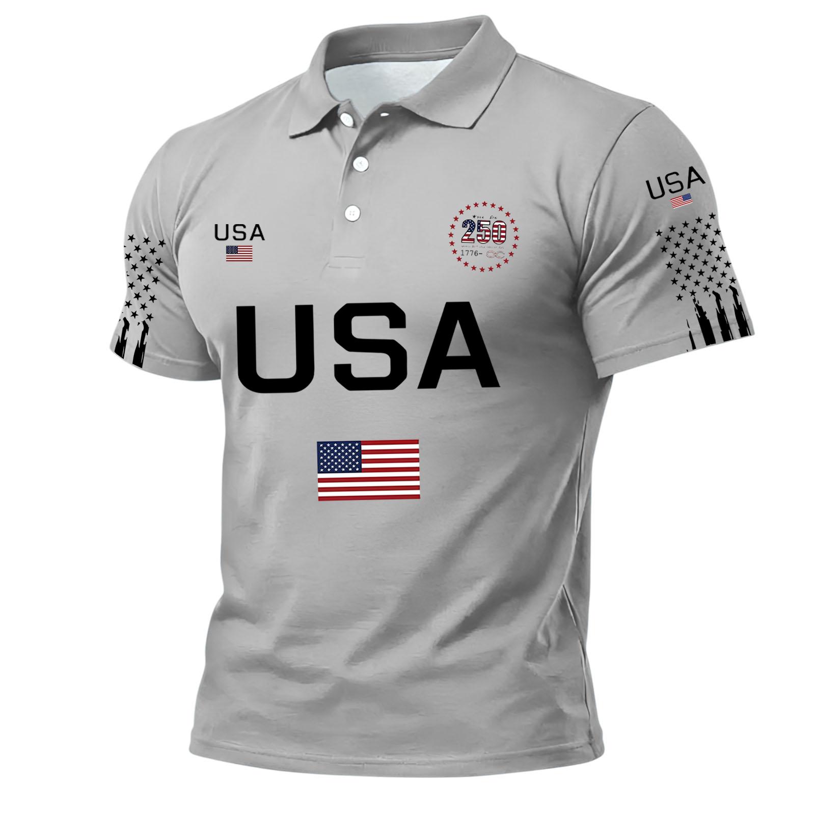 Men s Casual Round Neck Short Sleeve T-Shirt S