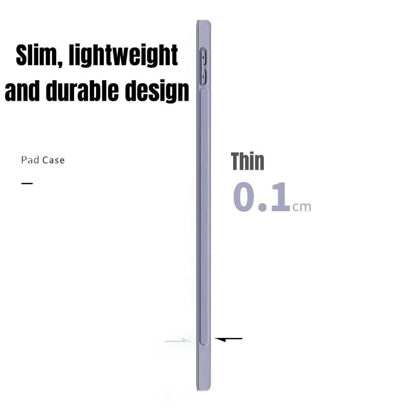 For iPad A16 Tablet Case 11inch A3355 A3356 TPU Magnetic Flip Smart Cover For iPad 10th Generation 10.9'' A2757 A2777