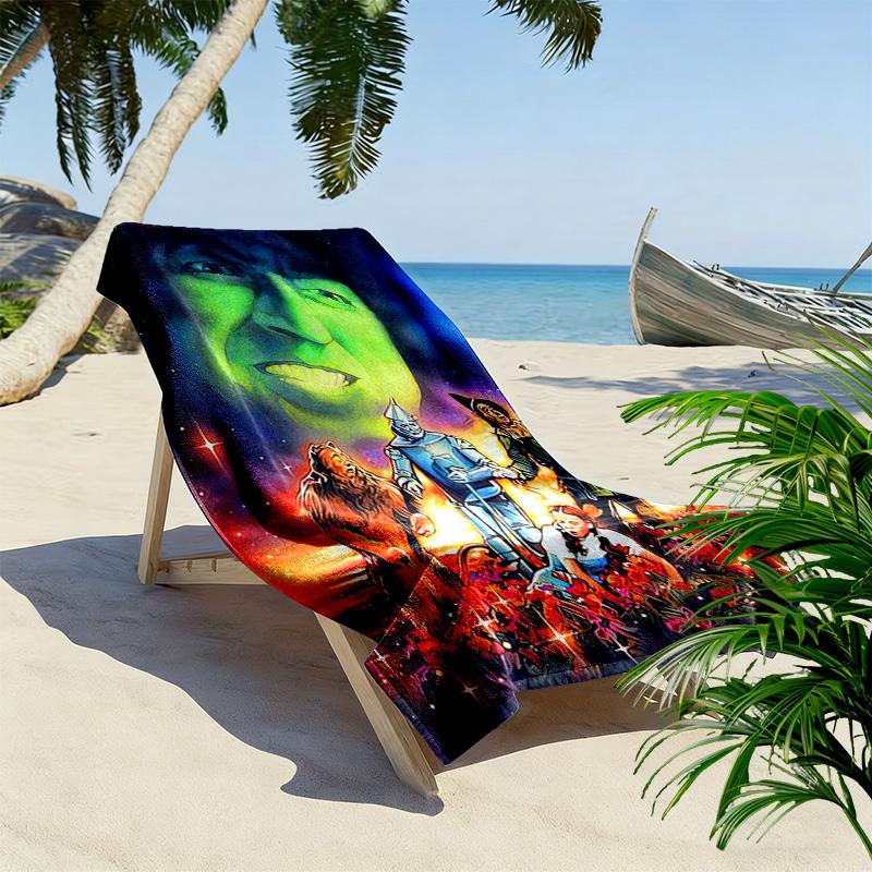 Fantasy Adventure Journey beach towel Outdoor camping beach Absorbent bath towel swim quick-drying swim towel Travel and vacation towels beach