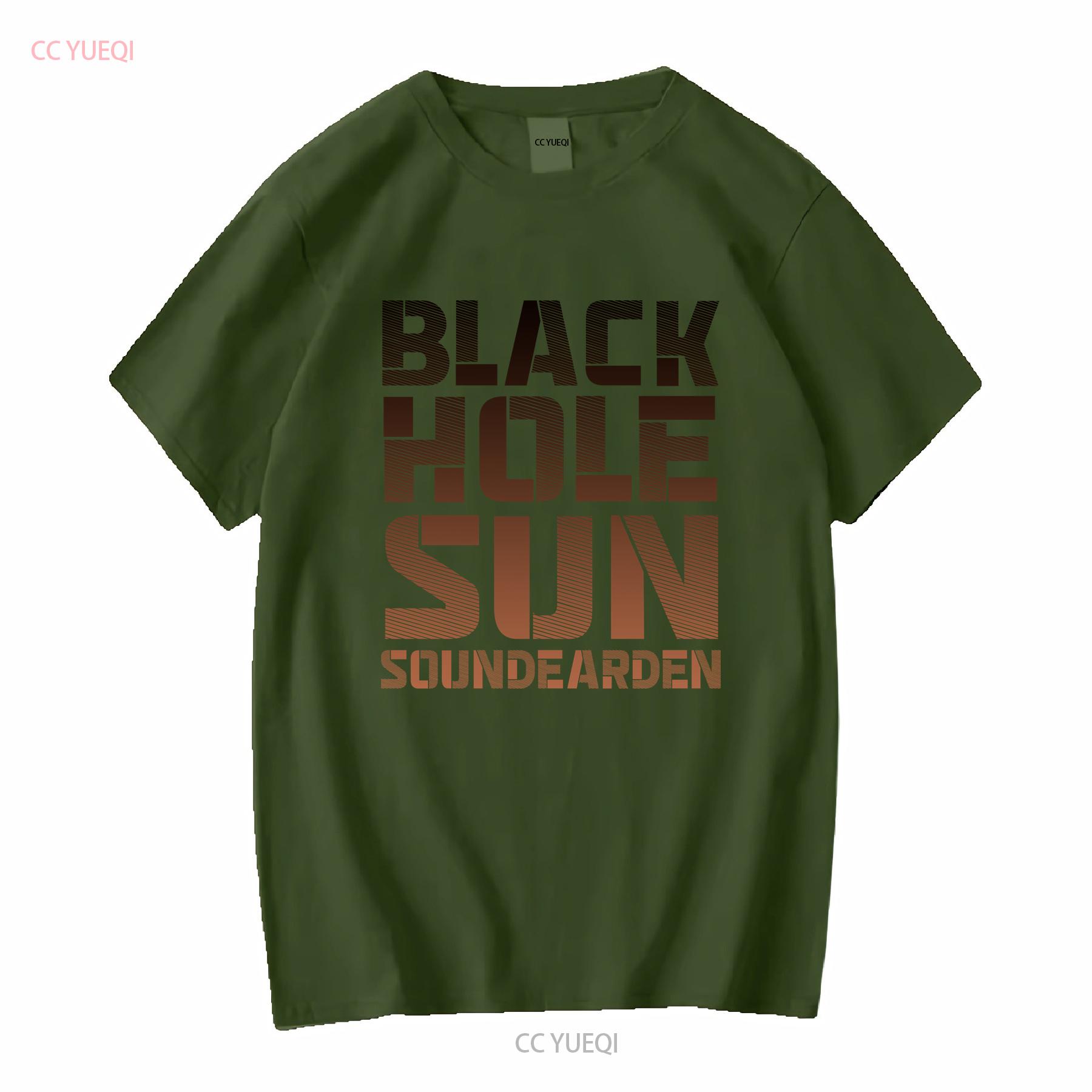 

SOUNDGARDEN Чорна діра Сонце Футболка S 5XL Кріс Корнелл Audioslave Ретро Футболка гурту вінтажна Прана Універсальна мода Розтягнута 4XL