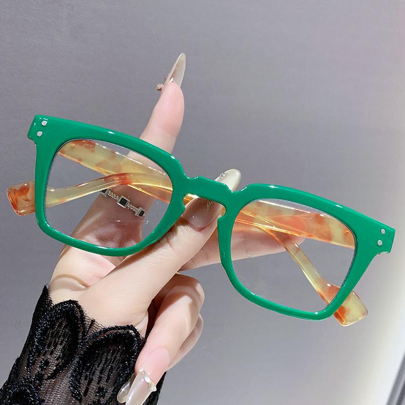 New Retro Presbyopic Glasses Women Men Big Frame Fashion Reading Glasses Anti Blue Light Eyewear Luxury Brand Spectacles Unisex