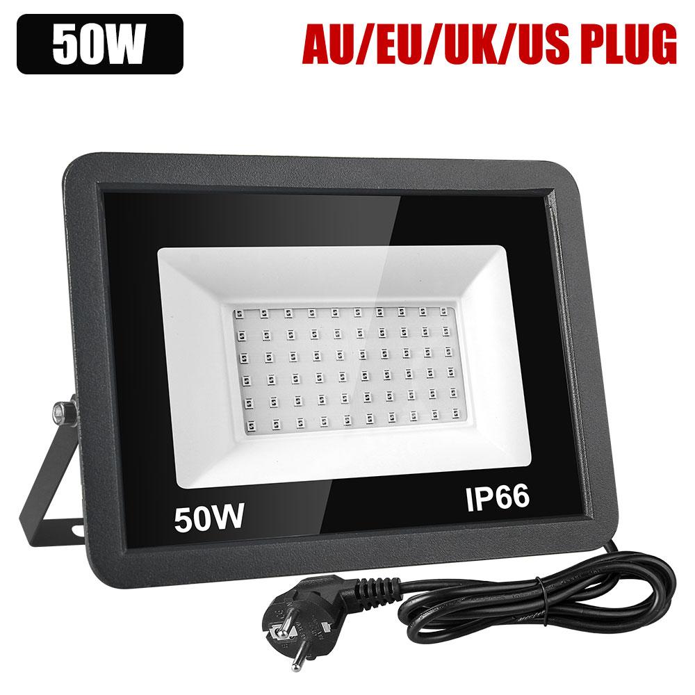 UV Led Flood Light 30W 100W 150W Outdoor Floodlight 395nm Ultraviolet Fluorescent Stage Lamp Stage Blacklight For Disco Party
