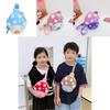 Kids Casual Cartoon Nylon Chest Bag With Stitching Design For Daily Use