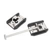 RV Trailer Door Holder Stainless Steel T Style Entry Door Catch Exterior Door Hold Hook and Keeper for Campervan