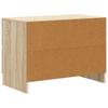 Nightstand Sonoma Oak 62 X 34.5 X 44.5 Cm Particleboard