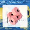 2 Pieces Aquatic Dumbbells EVA Accessories Pool Weights for Fitness Workout Water Sports